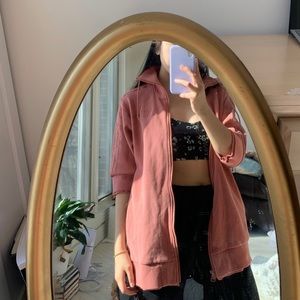 Pink adidas sweatshirt